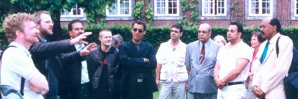 I Indenrigsministeriets grdhave, et stenkast fra Christiansborg ...